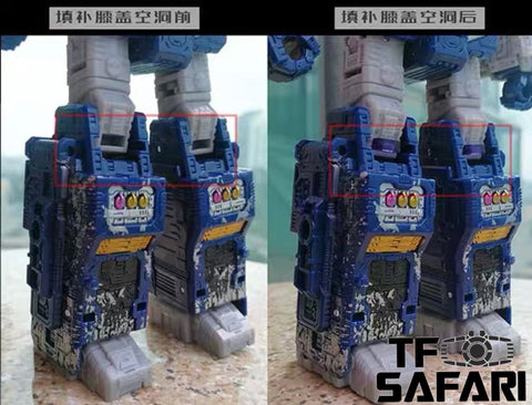 Go Better Studio GX-14 GX14  Gap Fillers for WFC Siege Soundwave Upgrade Kit
