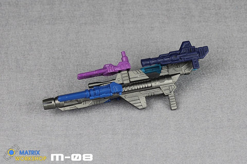 Matrix Workshop M08 M-08 Weapon Set for POTP Power of the Primes Abominus Combiner Upgrade Kit