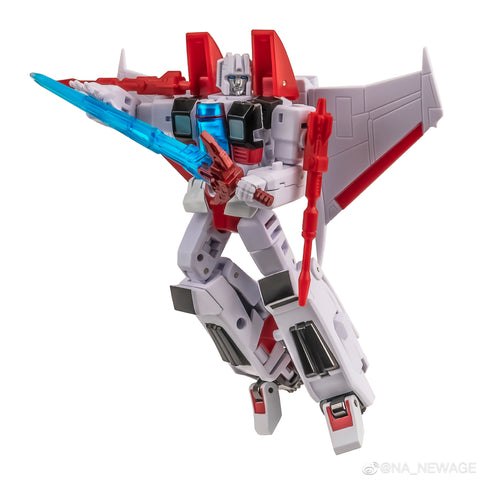 NA NewAge H13B H-13B Samuri Michael (Shattered Glass Starscream) New Age 9cm / 3.5"