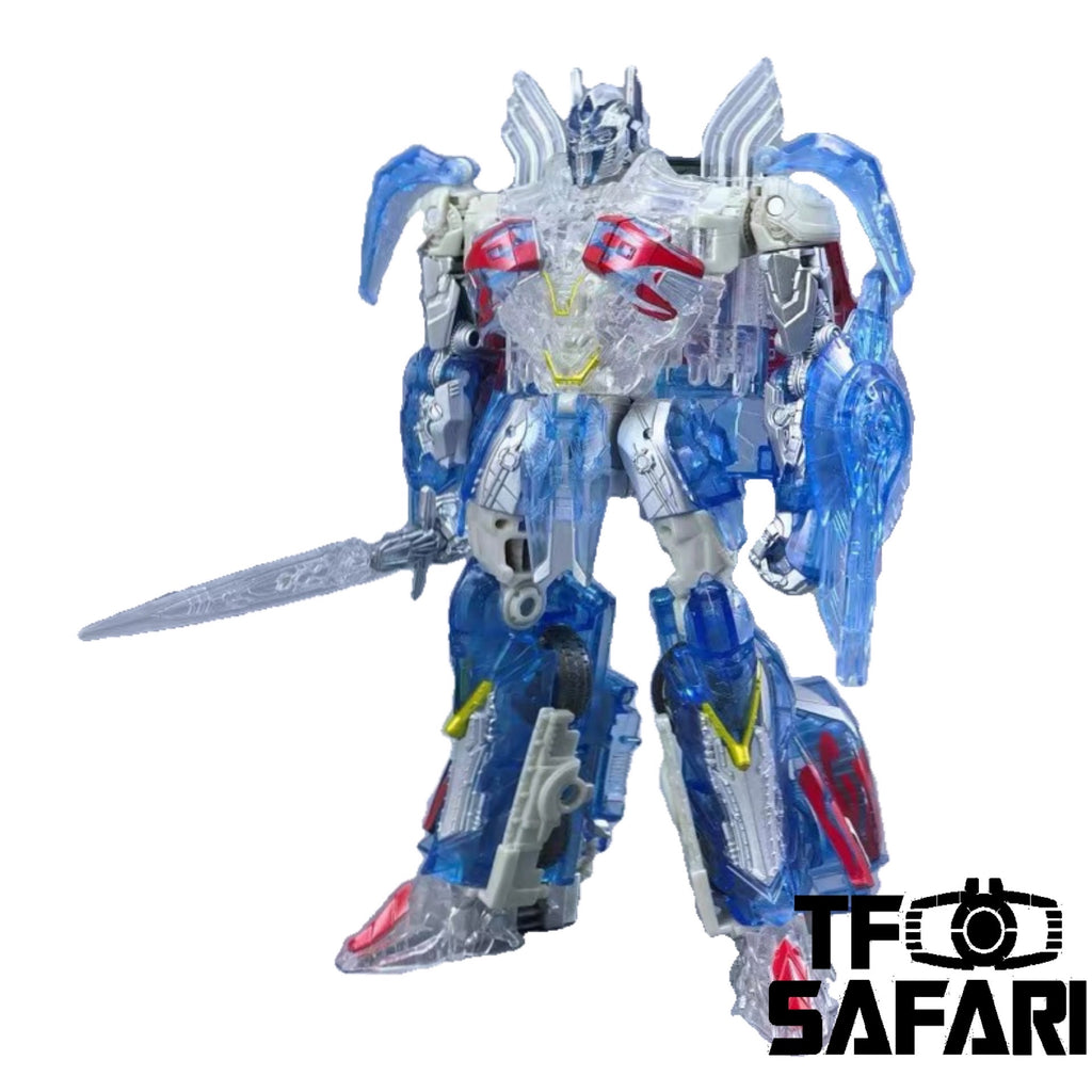 Takara Tomy Bayverse TLK-EX Optimus Prime Clear Version Japan 7-11 Limited Version