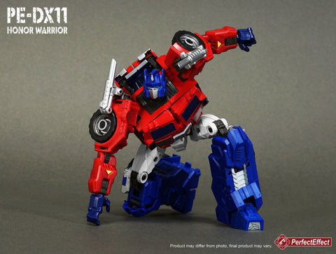 Perfect Effect DX11 DX11B DX-11 DX-11B Honor Warrior / Dark Warrior (Optimus Prime / Nemisis Prime) 24cm / 9.5cm