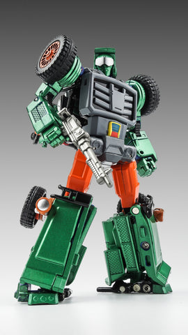 Xtransbots XTB MM-VIIIG2 MMVIIIG2 MM-8G2 MM8G2 Arkose Metallic Version ( Beachcomber, MP Scale ) X-transbots 12cm / 5" G2 Green Metallic Version