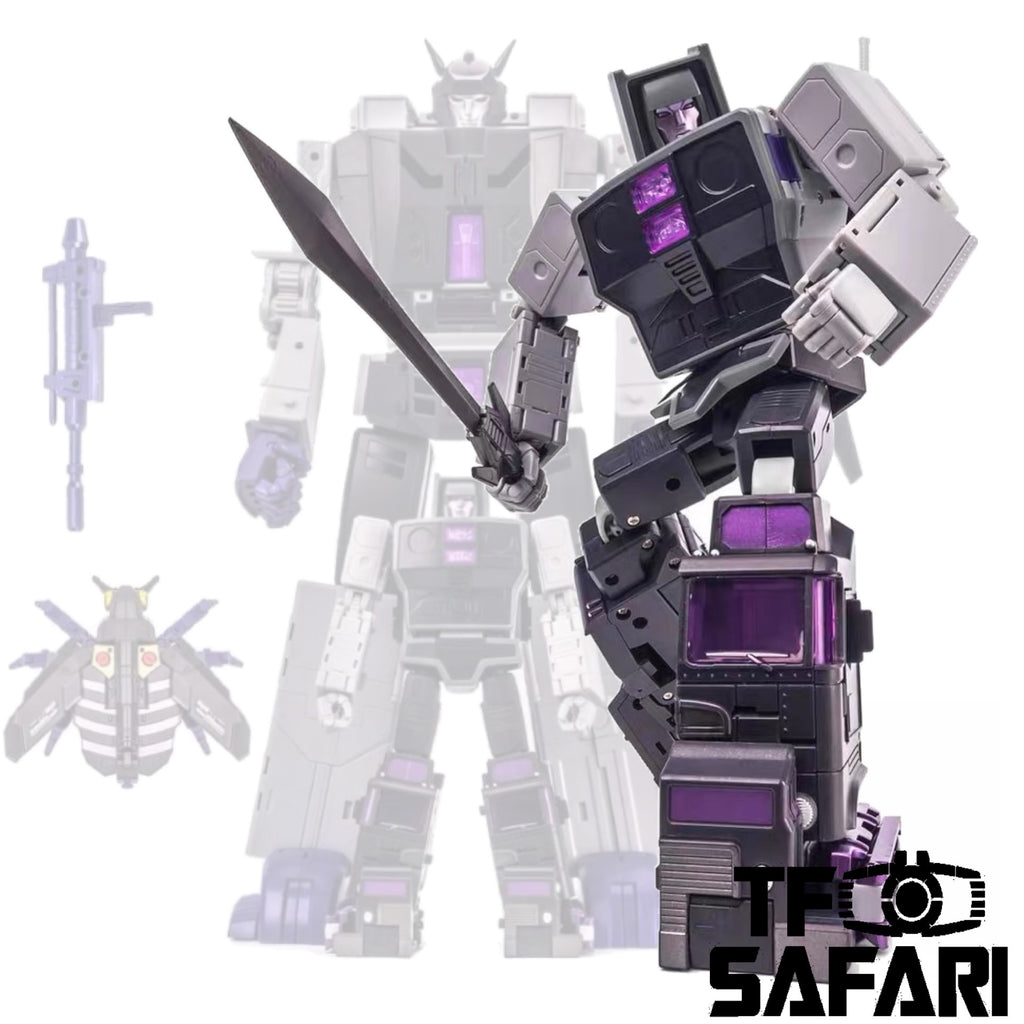 DX9 Toys D14 D-14 Capone, Atilla(Motormaster Wildrider, Stunticons, Menasor)24cm / 9.5"