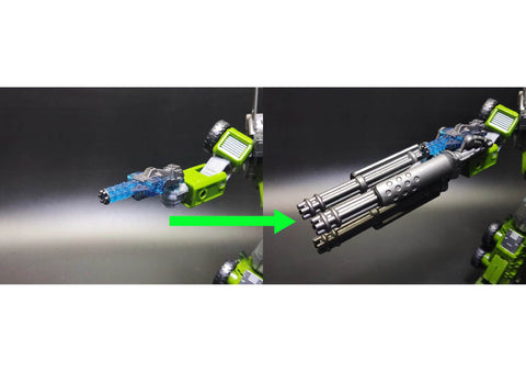 BDT Studio BDT-48 BDT48 Weapon Kit (Gatling Machine Gun) for Generations WFC Generations Legacy Bulkhead Upgrade Kit