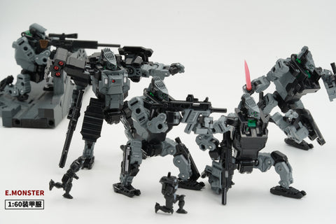 Emonster EM01/EM02/EM03 Power Suit (Diaclone line size) 1:60