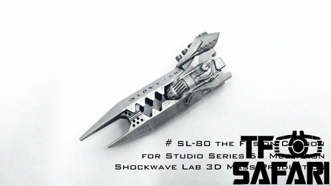 Shockwave Lab SL80 SL-80 Fusion Cannon for Studio Series 54 SS54 Megatron Upgrade Kit