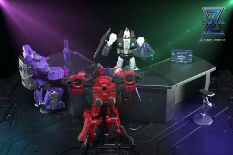 Zeta Toys ZT Scenery Kit Megatron Throne with LED and Bar set (for Deluxe and Legends Class) Upgrade Kit