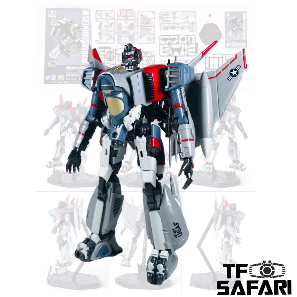 Trumpeter SK02 SK-02 Transformers Blitzwing Smart Model Kit ( Bumblebee movie ) 11cm / 4.3"