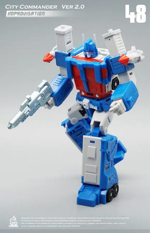 MFT MechFansToys MF-48 MF48 City Commander (Ultra Magnus Version 2.0)  Mech Fans Toys 13cm/ 5.1”