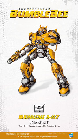 Trumpeter SK06 SK-06 08117 Transformers Bumblebee B-127 B127 Smart Model Kit ( Bumblebee movie Assemble Figurine Series) 9.2cm / 3.6"