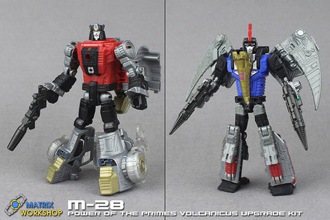 Matrix Workshop M-28 M28 Weapon Set for POTP Volcanicus Upgrade Kit