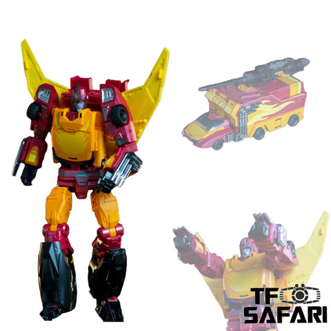 DX9 Toys D-06M D06M Carry (Not Hot Rod Rodimus) Metallic Painting Version 24cm