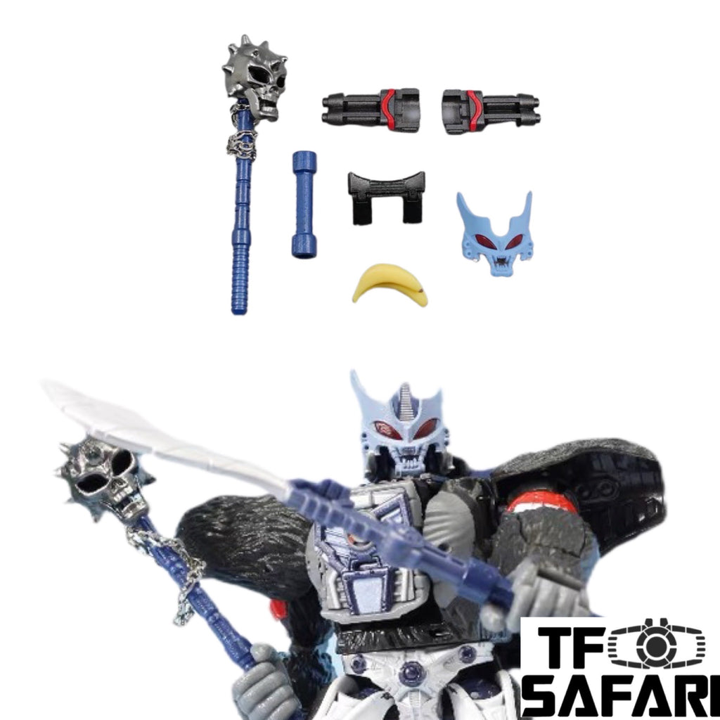 ZX Studio ZX-07 ZX07 Weapon set for WFC Kingdom Optimus Primal Upgrade Kit (Painted)