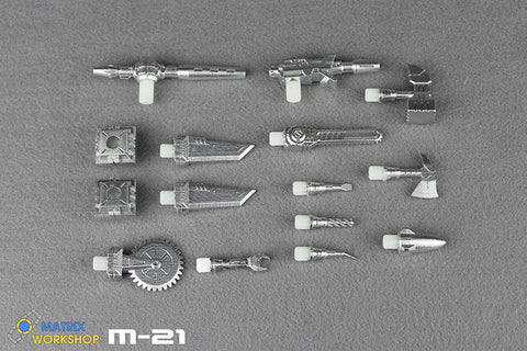 Matrix Workshop M21 M-21 WFC Siege Deluxe Ratchet Weapon Set Upgrade Kit