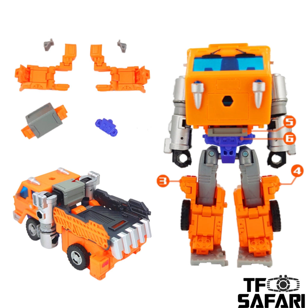Go Better Studio GX-23 GX23 Gap Fillers for WFC Kingdom Huffer Upgrade Kit
