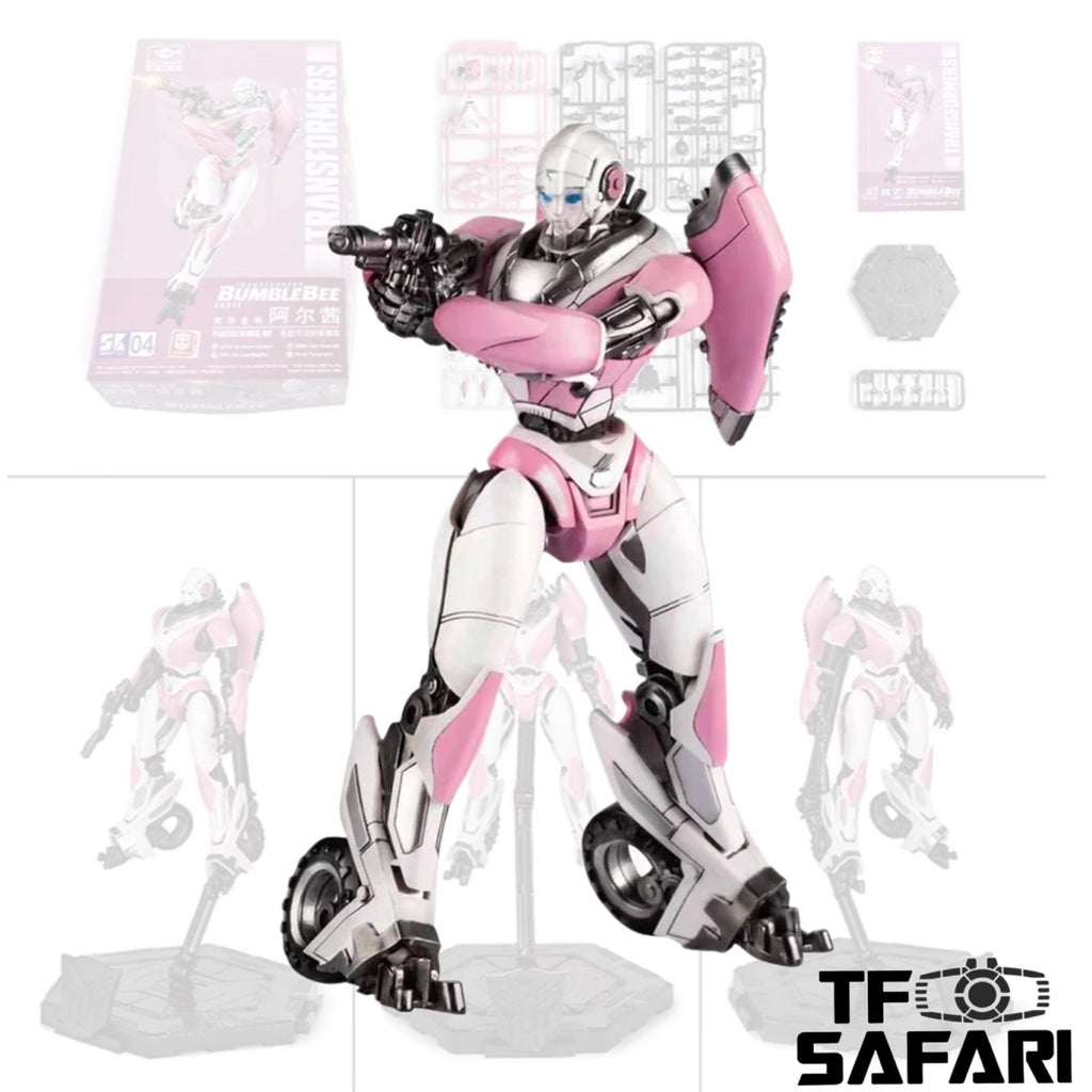 Trumpeter SK04 SK-04 Transformers Arcee Smart Model Kit ( Bumblebee movie ) 9.2cm / 3.6"
