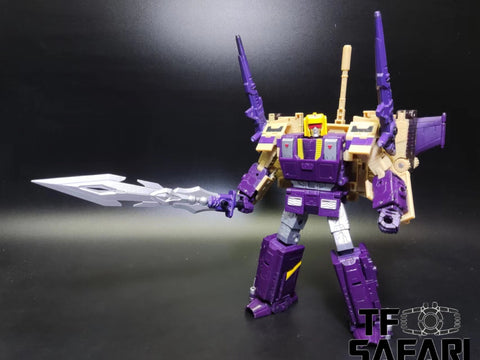 BDT Studio  BDT-38 BDT38 Weapon Set(Blade + Laser Gun)for Generations Legacy Series Leader Blitzwing Upgrade Kit