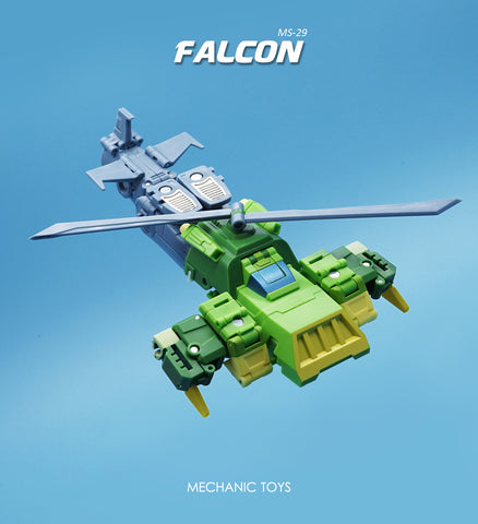 MFT MechFansToys Mechanic Toys Mech Soul MS-29 MS29 Falcon (Springer) Mech Fans Toys 10cm / 4"