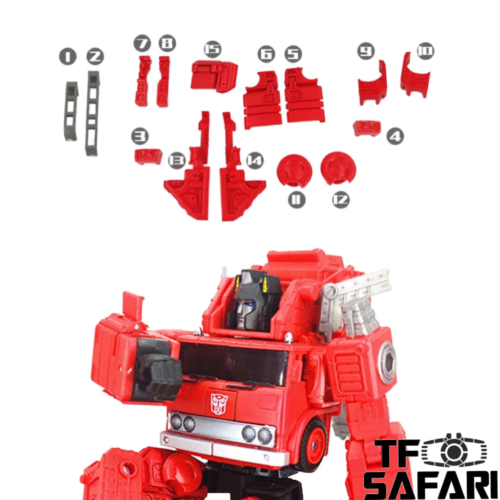 Go Better Studio GX-06B GX06B Uptrade Kit for WFC Kingdom Inferno ( Upgrade Kit+ Gap Fillers)