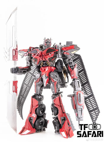 4th party BW BAIWEI TW1024 DOTM Dark of the Moon Sentinel Prime (Modified KO SS61 SS-61) & Weapon Set 18 cm / 7"