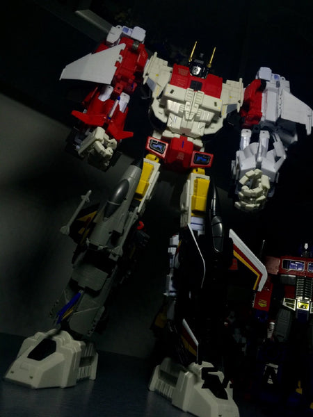 美品 Weijiang Jet Commander Superion似 SUPERIOR ATTACK! Ju-Jiang Jet Commander Oversized Superion