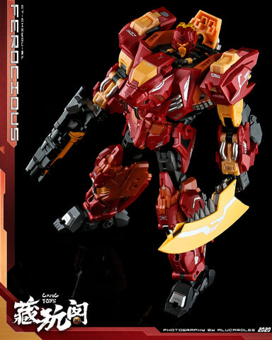 Cang Toys Cang-Toys CT-Chiyou-01 Ferocious (Rampage, Feral Rex) Predaking Combiner 23cm / 9"