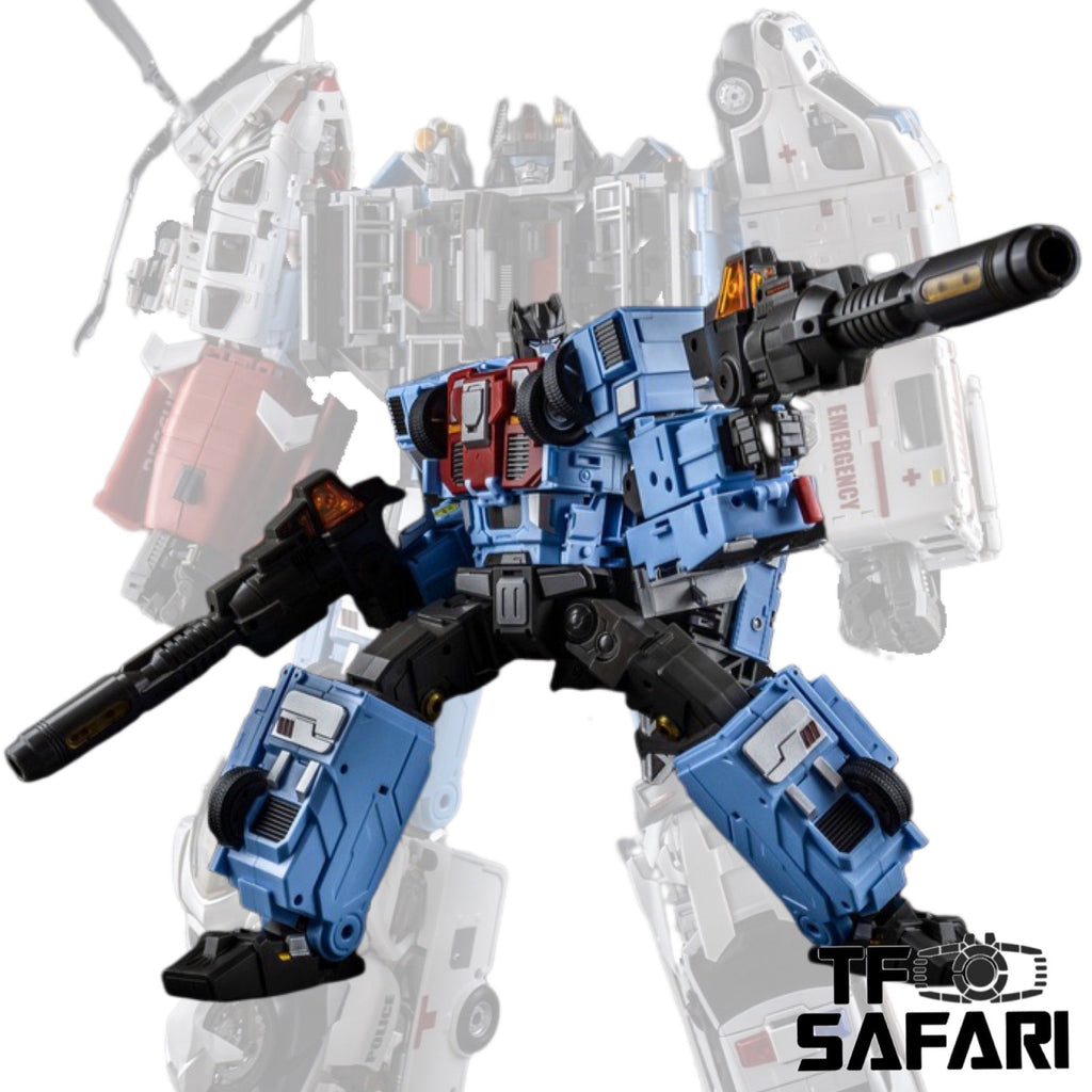Generation Toy GT GT-08E GT08E Foo Fighter Inferno (Hot Spot, Defensor, Guardian Robot) 25cm / 10“