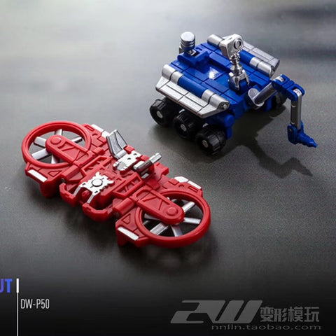 Dr.Wu DW-P50 Scout (2 in 1 Mini-Cassette Warriors) for WFC Siege Soundwave Dr Wu Upgrade Kit