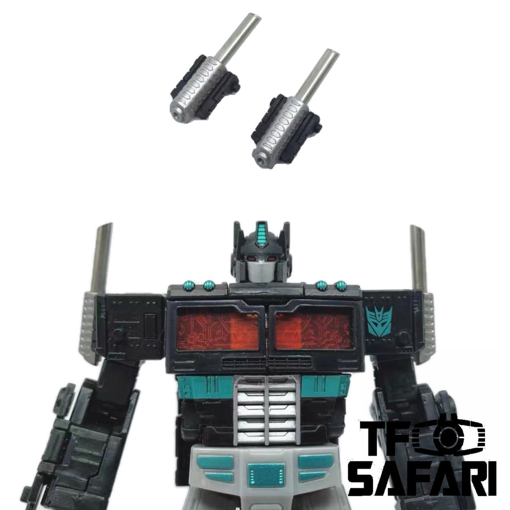 Shockwave Lab SL74 SL-74 Exhaust Pipe Parts for Siege Nemesis Prime Upgrade Kit