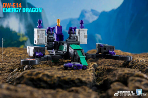 Dr.Wu & Mechanic Studio Extreme Warfare DWE18 DW-E18 (DW-E14, DWE14) Energy Dragon (Trypticon) Dr Wu
