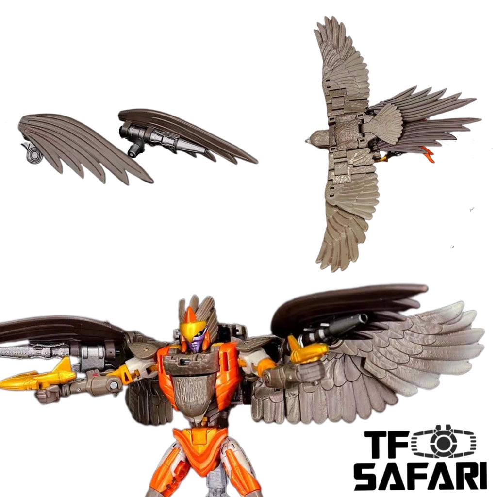 BDT Studio BDT-19 BDT19 Upgrade Kit (Tail Feather Enhancement Part) for WFC Kingdom Airazor Upgrade Kit
