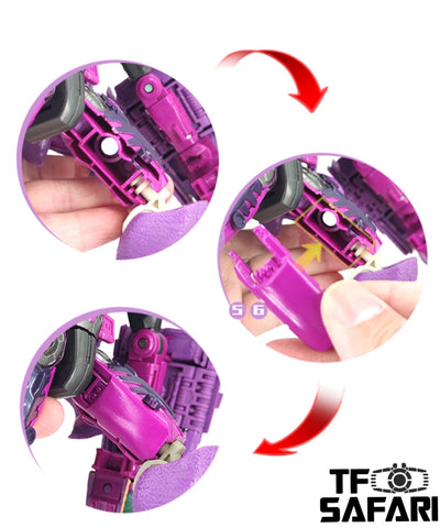 Go Better Studio GX-21 GX21 Weapons and Upgrade Kits for WFC Kingdom Megatron (Beast) Upgrade Kit