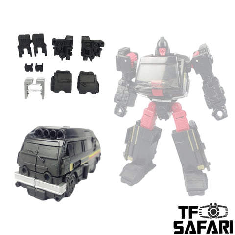 115 Workshop YYW-12AG YYW12AG Upgrade Kit for WFC Generation Selects Legacy DK-2 Guard (Black Ironhide) Upgrade Kit