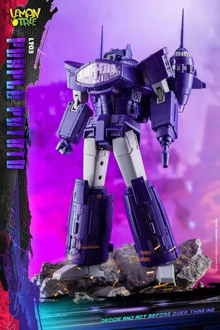 Lemontree Toys  LT-03 LT03 Purple Potato (Shockwave) Starship 22cm / 8.7"