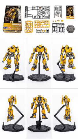 Trumpeter SK06 SK-06 08117 Transformers Bumblebee B-127 B127 Smart Model Kit ( Bumblebee movie Assemble Figurine Series) 9.2cm / 3.6"