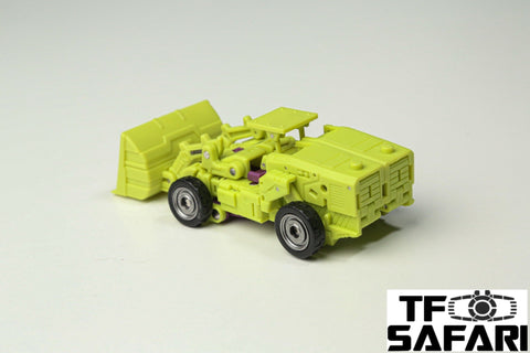 Magic Square MS Toys MS-B37 Shovel Master (Scrapper) & MS-B38 Roller Master (Mixmaster) Constructor Devastator Combiner Set A (2 in 1 set)
