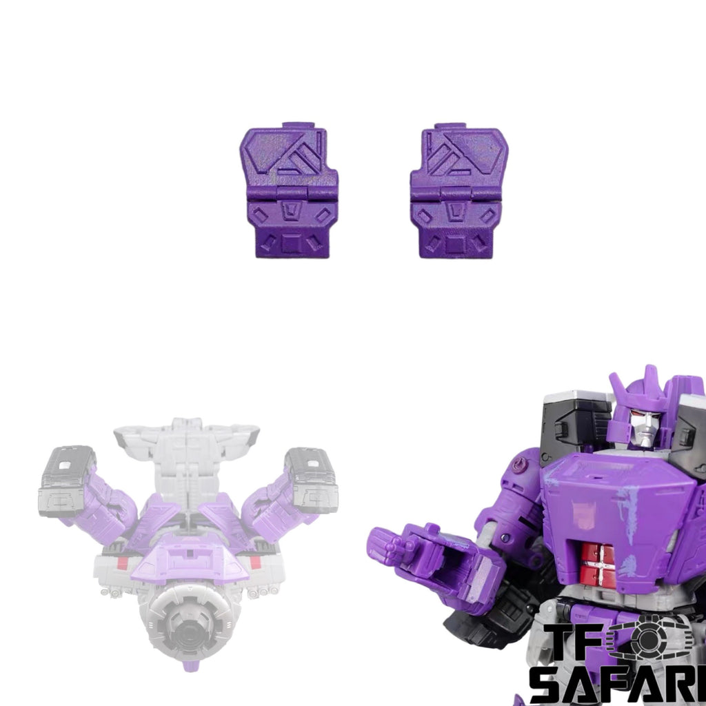 Superman Studio SPS02 SPS-02 Arm Gap Covers for WFC Kingdom Galvatron Upgrade Kit