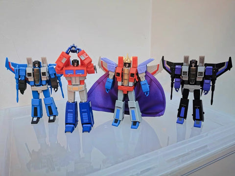 Magic Square MS-Toys MS-B26 MSB26 Tornado Team (Starscream, Thundercracker, Skywarp Legends Class) 3 in 1 set 10cm, 4"