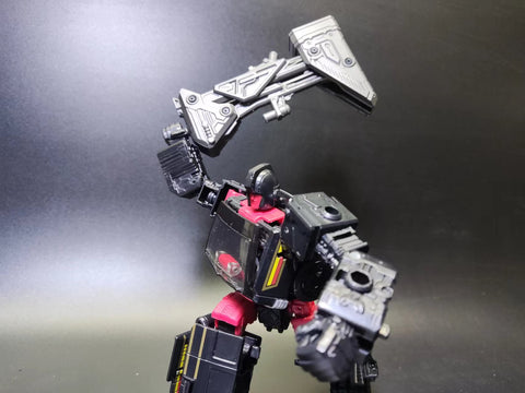 BDT Studio BDT-47 BDT47 Weapon Kit (War Hammer) for Generations WFC Legacy Guard Black Ironhide Upgrade Kit