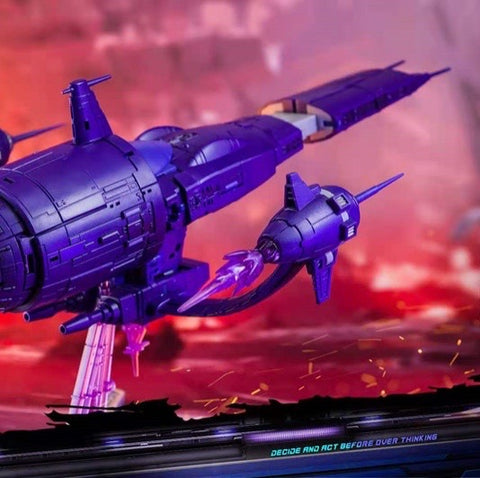 Lemontree Toys  LT-03 LT03 Purple Potato (Shockwave) Starship 22cm / 8.7"