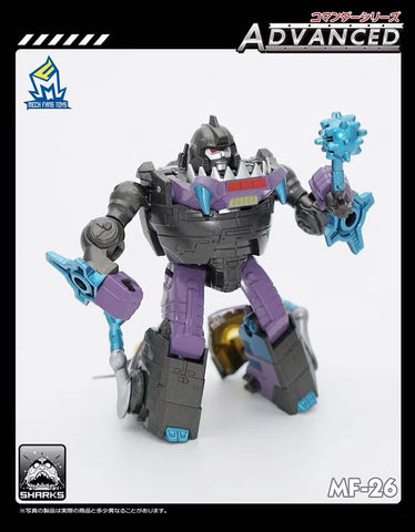 MFT MechFansToys MF-26 MF26 Sharkticons 3 in 1 set Mech Fans Toys (8.5cm / 3.3")