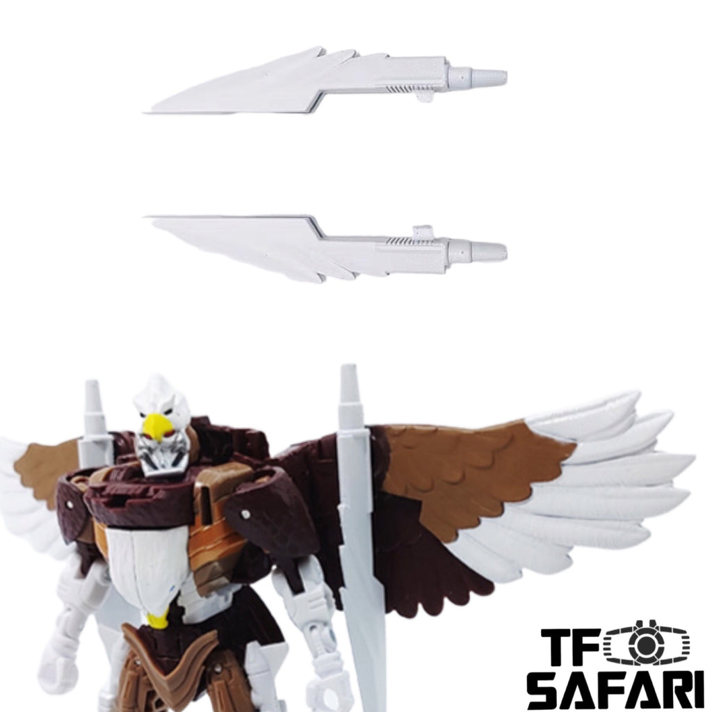 115 Workshop YYW-18 YYW18 Weapon set (Arm blades) for WFC Kingdom Deluxe Battle Across Maximal Skywarp Upgrade Kit
