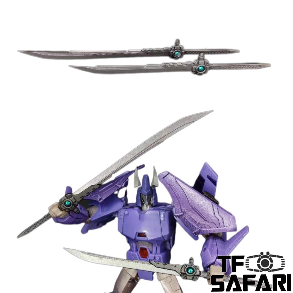 BDT Studio BDT-13A BDT13A Weapon set (Double Katanas) for WFC Kingdom Cyclonus Upgrade Kit