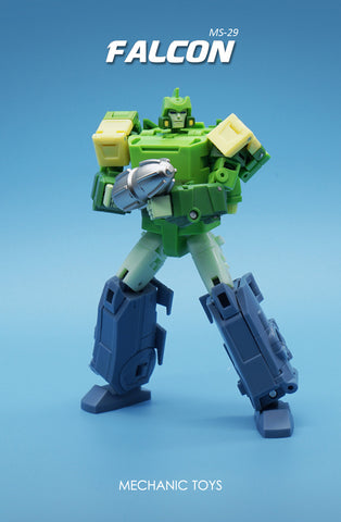 MFT MechFansToys Mechanic Toys Mech Soul MS-29 MS29 Falcon (Springer) Mech Fans Toys 10cm / 4"