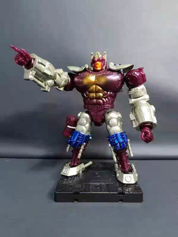 Transart TA BWM-02 BWM02 Skateboard Gorilla (BW Beast Wars Transmetal Optimus Primal ) Chrome White Version 21.5cm / 8.5"