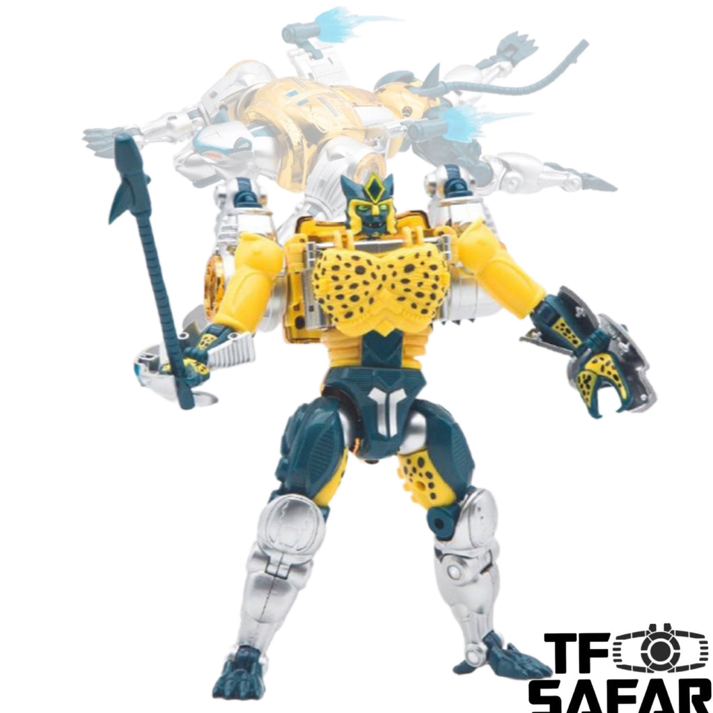 Transart TA BWM-03 BWM03 Metal Leopard Commander (BW Beast Wars Transmetal Cheetor )  18cm / 7"