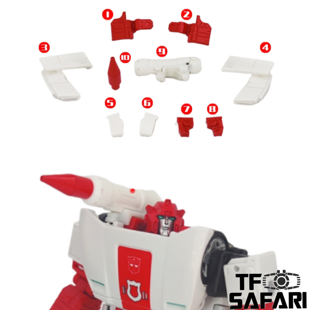 Go Better Studio GX-30A GX30A Upgrade Kit / Gap fillers for WFC Kingdom Red Alert Upgrade Kit