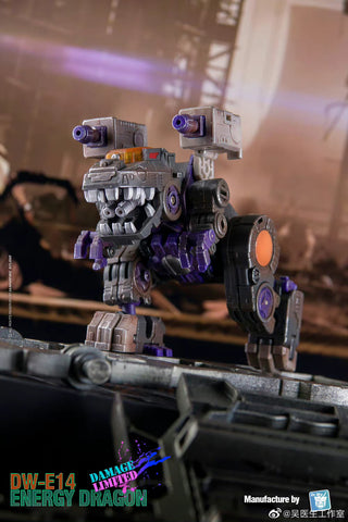Dr.Wu & Mechanic Studio Extreme Warfare DWE18BD DW-E18BD (DWE14D DW-E14D)  Energy Dragon (Trypticon) Battle Damaged Version Dr Wu
