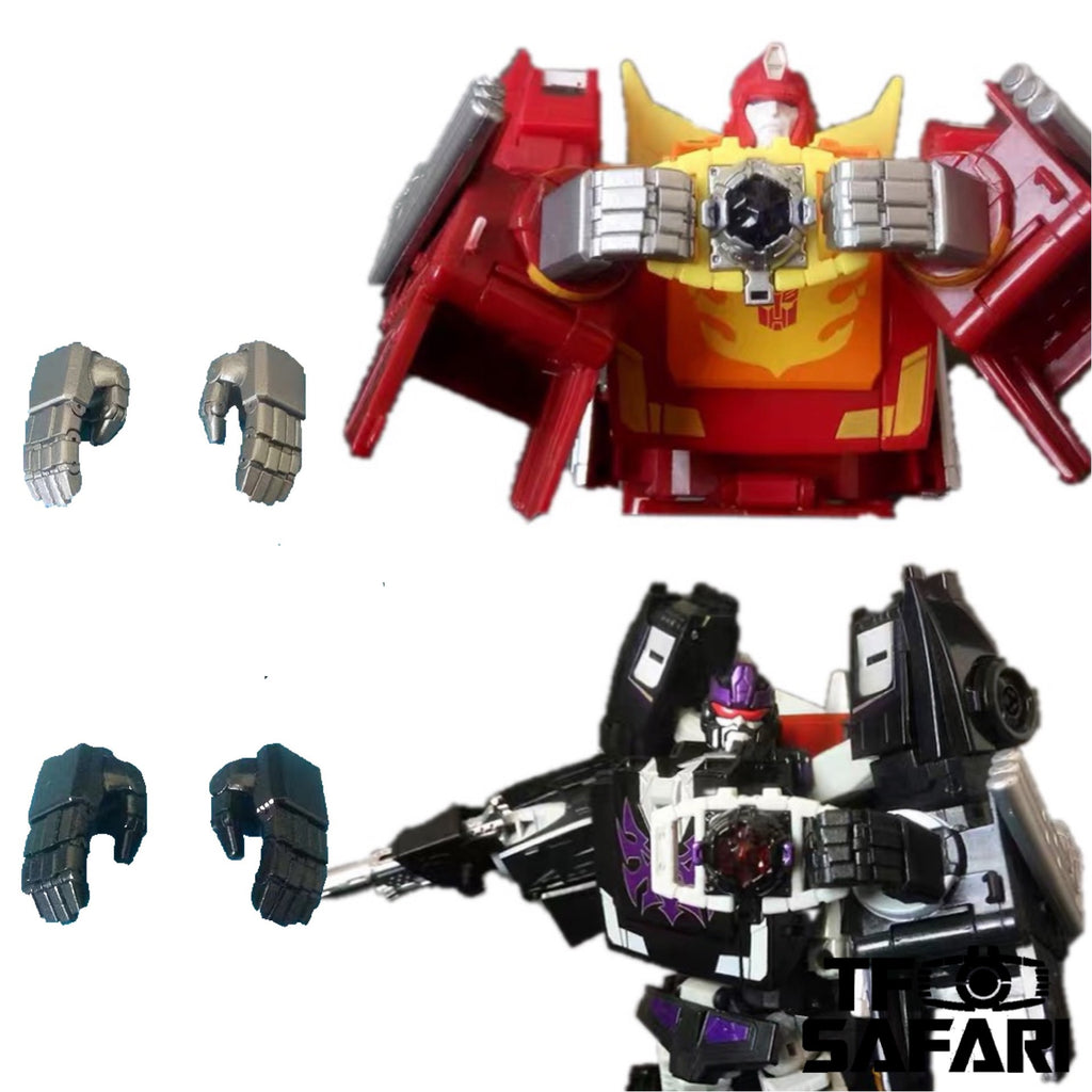 Shockwave Lab SL-34 / SL-36 SL34 / SL36 Posable Hands for POTP Power of the Prime Rodimus Prime / Rodimus Unicronus Upgrade Kit