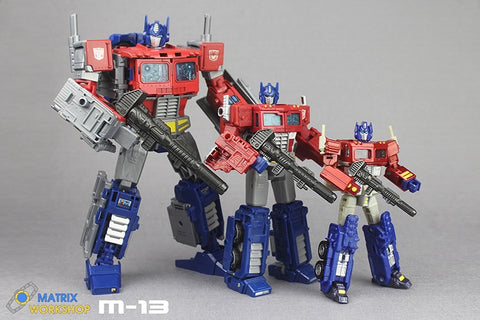 Matrix Workshop M13 M-13 Ion Blasters D / V / L Class for Optimus Prime Weapon Set Upgrade Kit